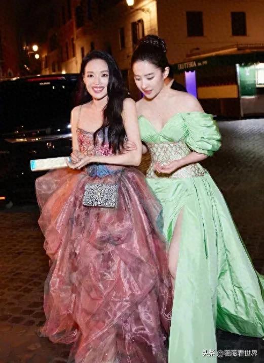 宝格丽这一晚,“膀大腰圆”的刘亦菲为内娱审美上了生动的一课