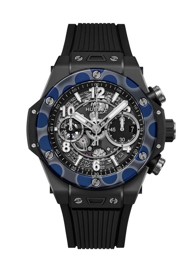 HUBLOT�������ɫ�ʸ��� �ذ�����ȫ���׿����մɲ��������BIG BANG UNICOħ���մ�������